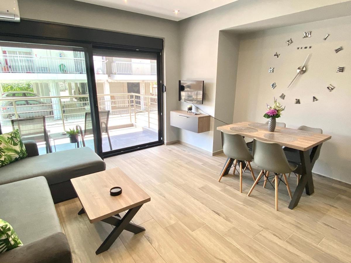 Nea Kallikrateia Lux Apartment Nea Kallikratia מראה חיצוני תמונה