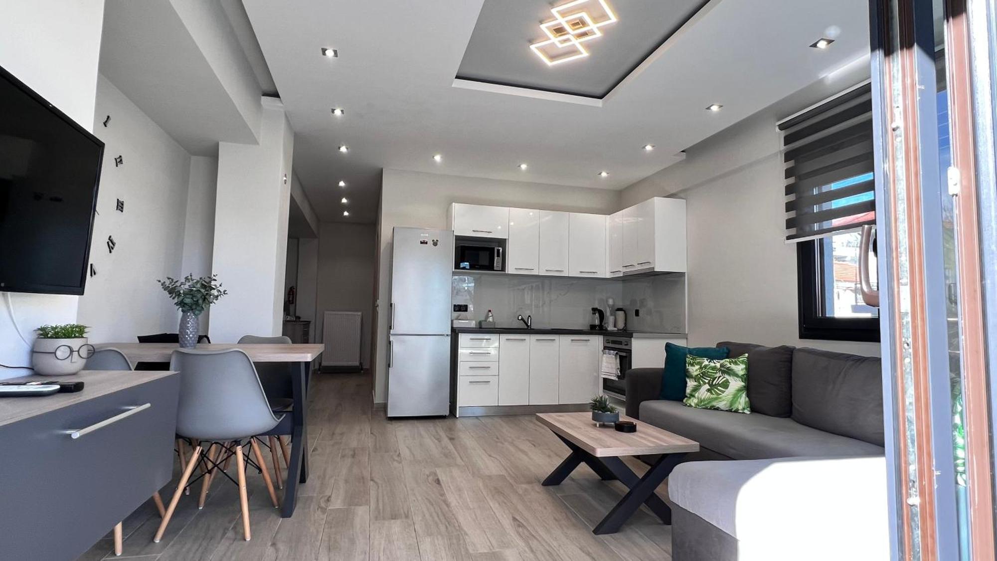 Nea Kallikrateia Lux Apartment Nea Kallikratia מראה חיצוני תמונה