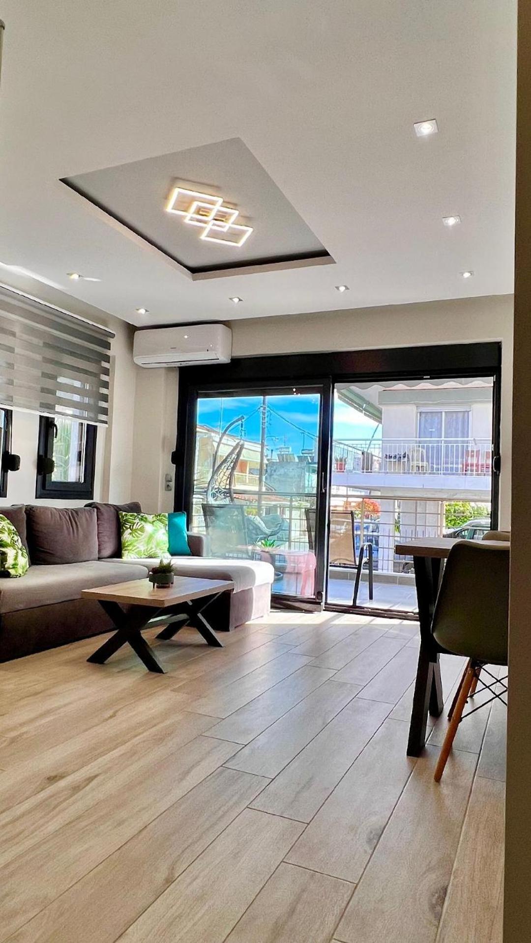 Nea Kallikrateia Lux Apartment Nea Kallikratia מראה חיצוני תמונה